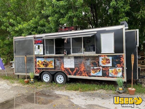 Barbecue Concession Trailer Barbecue Food Trailer Florida for Sale