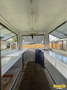 Barbecue Concession Trailer Barbecue Food Trailer Hand-washing Sink Texas for Sale