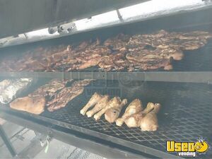 Barbecue Concession Trailer Barbecue Food Trailer Interior Lighting Mississippi for Sale