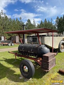 Barbecue Concession Trailer Barbecue Food Trailer Microwave Montana for Sale