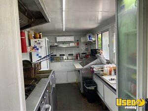 Barbecue Concession Trailer Barbecue Food Trailer Prep Station Cooler Florida for Sale