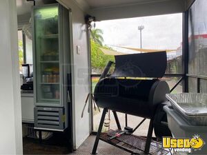 Barbecue Concession Trailer Barbecue Food Trailer Reach-in Upright Cooler Florida for Sale
