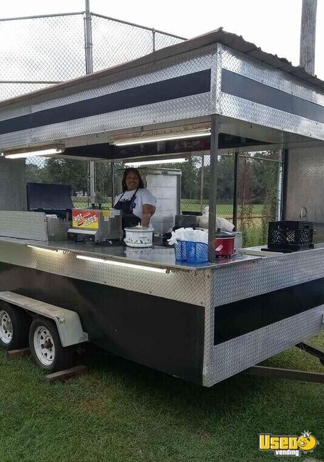 Barbecue Concession Trailer Kitchen Food Trailer Alabama for Sale