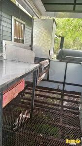 Barbecue Concession Trailer Kitchen Food Trailer Refrigerator Alabama for Sale