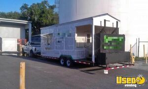 Barbecue Food Trailer Air Conditioning Florida for Sale