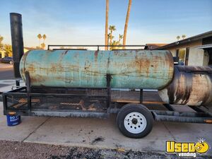 2024 - 14' Open BBQ Smoker Trailer Smoker Mobile BBQ Pit for Sale in Arizona!