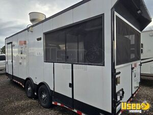 Like New - 2022 8.5' x 24' Barbecue Food Trailer with 6'  Screened in Porch for Sale in Arkansas!