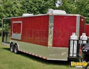Barbecue Food Trailer Barbecue Food Trailer Concession Window North Carolina for Sale