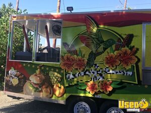 2018 8' x 18' Barbecue Kitchen Concession Trailer with HCD Insignia + Pro Fire System for Sale in California!