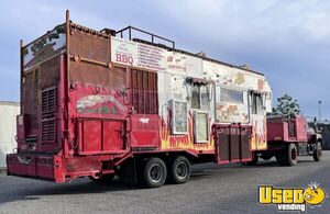 Vintage - 1966 8' x 30' Custom Build Barbecue Food Trailer for Sale in California!