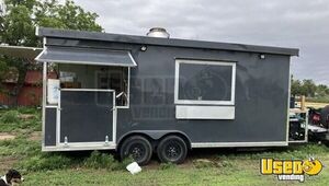 Custom Built - 2022 8.5' x 20' Barbecue Food Concession Trailer with 6' Porch for Sale in Colorado!