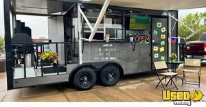 2022 8.5' x 20' Barbecue Food Concession Trailer with Porch for Sale in Colorado!