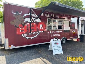 Well Equipped - 2015 Barbecue Food Trailer with Porch for Sale in Connecticut!