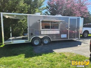 Custom-Built - 2023 8.5' x 24' Diamond Cargo Barbecue Food Concession Trailer with 6' Porch for Sale in Delaware!