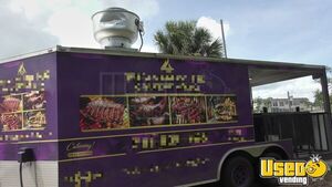 2018 - 8' x 20' Lark Barbecue Concession Trailer with Porch for Sale in Florida!