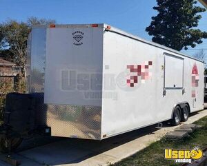 2017 - 8' x 28' Diamond Cargo Barbecue Trailer with Restroom for Sale in Florida!