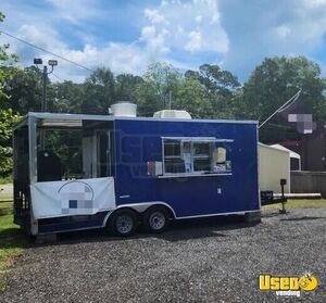 2024 8' x 14' Barbecue Food Concession Trailer with 6' Porch for Sale in Florida!
