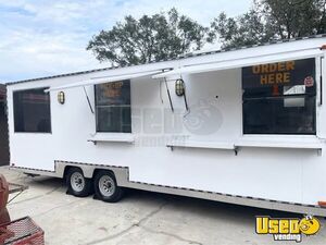 2020 8' x 24' Barbecue Food Trailer with Porch | Food Concession Trailer for Sale in Florida!