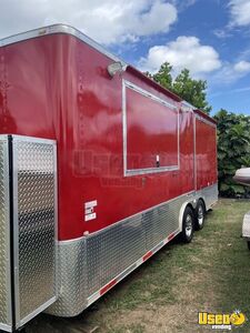 2022 8.5' x 20'  Barbecue Food Trailer with Porch | Concession Trailer for Sale in Florida!