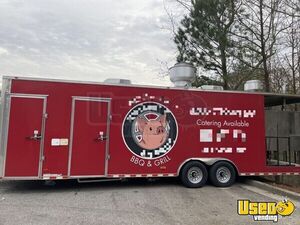 Well Equipped 2019 - 8.5' x 30' Freedom Trailer | Barbecue Food Trailer for Sale in Georgia!