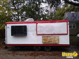 17’ Barbecue Concession Trailer/ Mobile BBQ Unit with Smoker for Sale in Kansas!