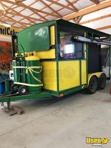 2008 - 7' x 17' BBQ Smoker Rotisserie Catering Trailer for Sale w/ Optional Business Package for Sale in Kansas!