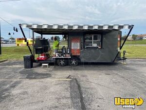2018 8' x 20' Lark Barbecue Food Concession Trailer with Porch for Sale in Kentucky!
