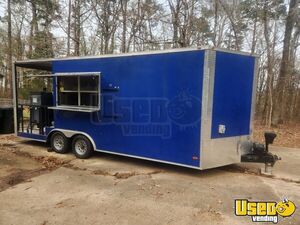 2019 8' x 20' Freedom Barbecue Food Trailer with 6' Porch for Sale in Louisiana!