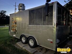 Fully Stocked - 2015 8.5' x 16' Freedom BBQ/Seafood Concession Trailer w/ Full Commercial Kitchen for Sale in Louisiana!
