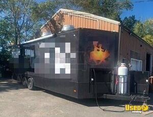 2019 Freedom 8.5' x 25' BBQ and Kitchen Vending Trailer with 7' Porch for Sale in Massachusetts!