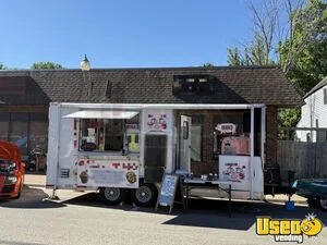 2017 8.5' x 20' Barbecue Food Concession Trailer with Porch for Sale in Minnesota!