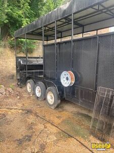 22' Barbecue Concession Trailer with Commercial Heavy-Duty Smoker for Sale in Mississippi!