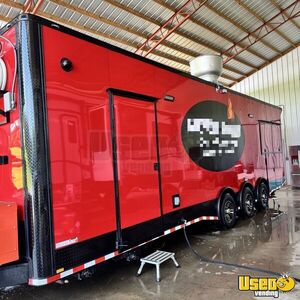 Turnkey - 2024 9.5' x 30' Custom Built BBQ Trailer with Interior Bathroom for Sale in Mississippi!