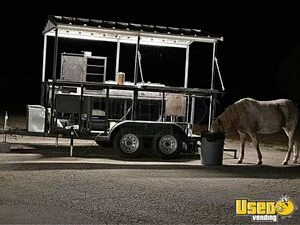Preowned - Barbecue Food Trailer | Food Concession Trailer for Sale in New Mexico!