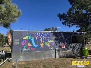 2023 8' x 24' Barbecue Food Concession Trailer with Fire Suppression & Porch for Sale in New Mexico!