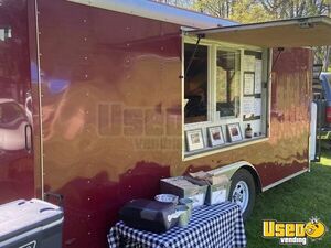 2018 - 8.6' x 16' Barbecue Food Concession Trailer with Cookshack FEC 120 Smoker for Sale in New York!