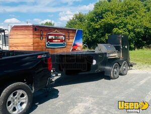 7' x 17' - 2017 Custom Food & BBQ Smoker Concession Trailer w/ Optional Towable Smoker for Sale in New York!