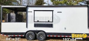 CLEAN 2019 8.5' x 24' SDG Barbecue Food Concession Trailer with Porch & Pro-Fire Suppression for Sale in North Carolina!