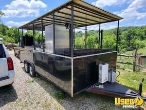 Well Equipped - 18' Barbecue Food Trailer | Food Concession Trailer for Sale in Ohio!