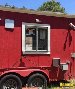 2005 - 8' x 24' BBQ Smoker Trailer with Porch / Snowball Concession Trailer for Sale in Oklahoma!