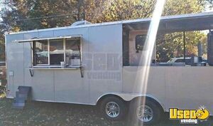 2018 Freedom 8.5' x 24' Barbecue Concession Trailer with Porch / Commercial BBQ Rig for Sale in Pennsylvania!