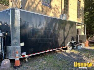 2019 Barbecue Kitchen Food Concession Trailer with 10' Open Porch & Pro-Fire Suppression for Sale in Pennsylvania!