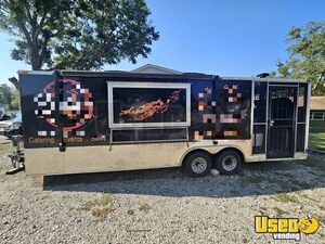 2014 - 24' Barbecue Kitchen Trailer with Screened Porch & Pro-Fire Suppression for Sale in South Carolina!