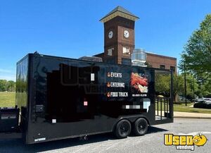 2023 8.5' x 12' Freedom Barbecue Food Trailer with Porch | Concession Trailer for Sale in South Carolina!