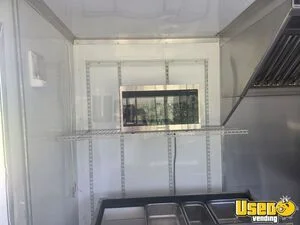 2022 8' x 14' Barbecue Food Concession Trailer with Fire Suppression & 8' Porch for Sale in South Carolina!