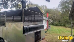 Used 2015 - 8' x 16' Barbecue Concession Trailer / Mobile BBQ Rig for Sale in South Carolina!