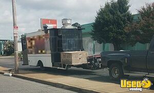 Turnkey Super Cool 2000 Truck to Mobile Barbecue Food Trailer Conversion for Sale in Tennessee!