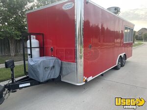 2023 - Continental Cargo 8.5' x 14' Barbecue Food Concession Trailer for Sale in Texas!