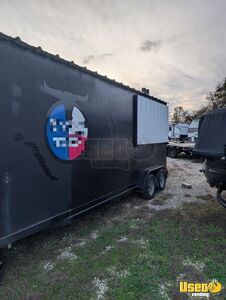 2021 - 6.8' x 20' Barbecue Food Concession Trailer | Mobile Food Unit for Sale in Texas!