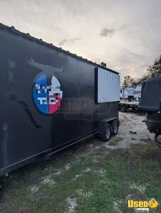 2021 - 6.8' x 20' Barbecue Food Concession Trailer | Mobile Food Unit for Sale in Texas!